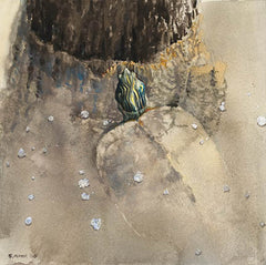 Map Turtle at the Stump